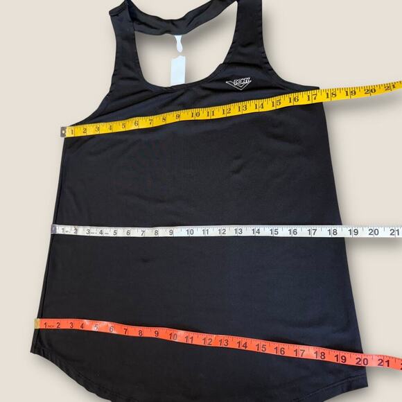 Pony Athletic Racerback Strappy Gym Workout Tank Top Activewear Size S Black - Picture 13 of 15